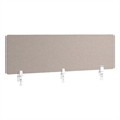 Bush Business Furniture 58W Desktop Privacy Screen in Warm Beige