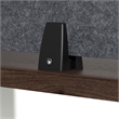 Bush Business Furniture 70W Desktop Privacy Screen in Cool Charcoal