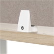Bush Business Furniture 70W Desktop Privacy Screen in Warm Beige