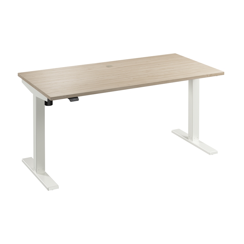 Move 40 Series 60W Adjustable Standing Desk in Natural Elm - Engineered Wood