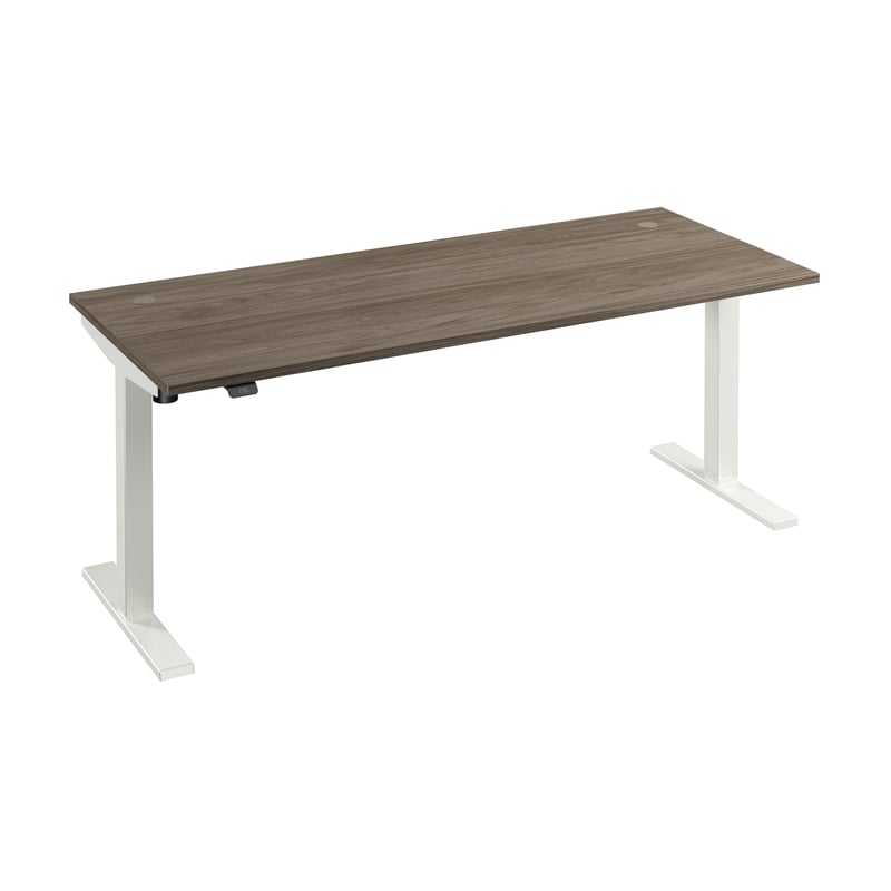 Move 40 Series 72W Adjustable Standing Desk in Modern Hickory - Engineered Wood