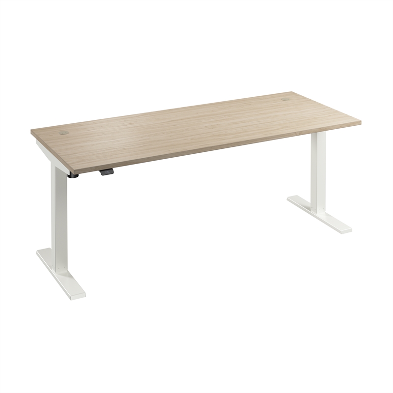 Move 40 Series 72W Adjustable Standing Desk in Natural Elm - Engineered Wood