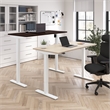 Move 40 Series 72W Adjustable Standing Desk in Natural Elm - Engineered Wood