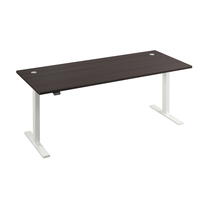 Move 60 Series 72W Adjustable Standing Desk in Storm Gray - Engineered Wood