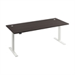 Move 60 Series 72W Adjustable Standing Desk in Storm Gray - Engineered Wood