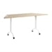 Natural Elm / 72W x 26D Trapezoid