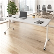 Synergy 72-inch Rectangle Modular Conference Table in White - Engineered Wood