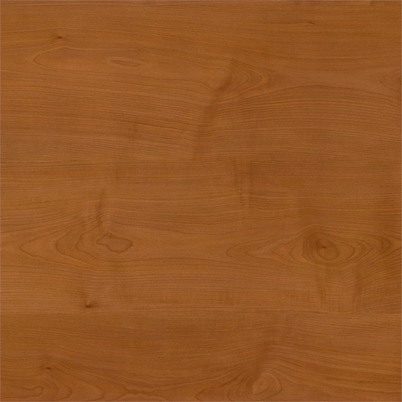 Series C 72W x 24D Office Desk with Drawers in Natural Cherry - Engineered Wood