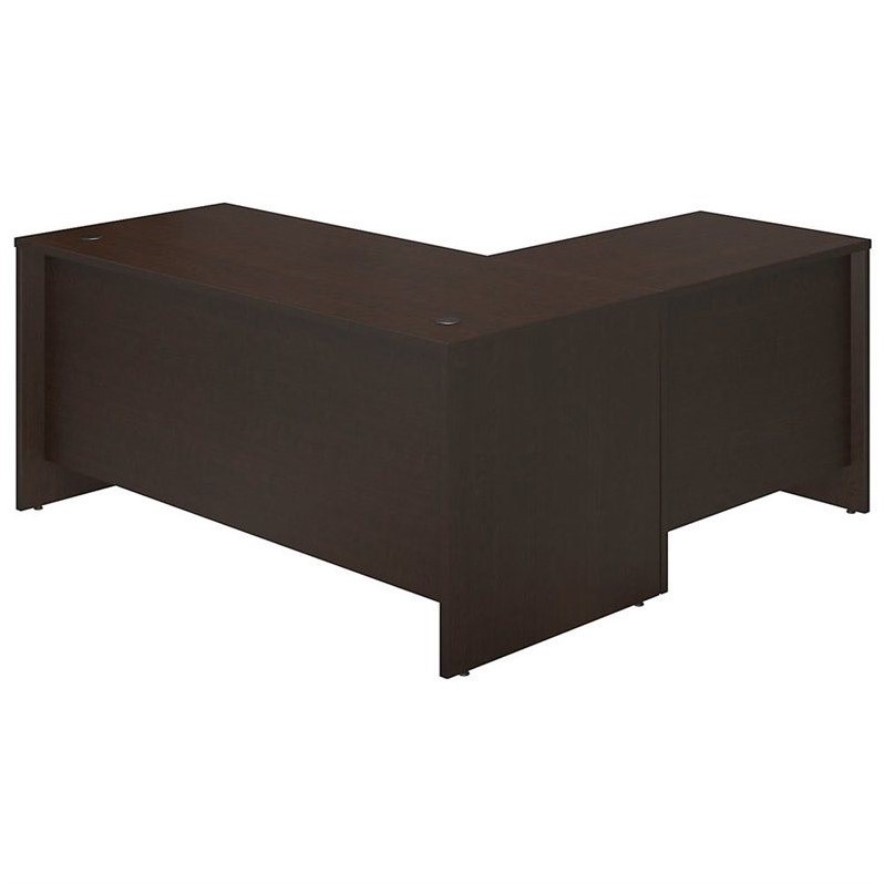 Bush Business Furniture Series C Elite 66W x 30D Desk Shell in Mocha Cherry