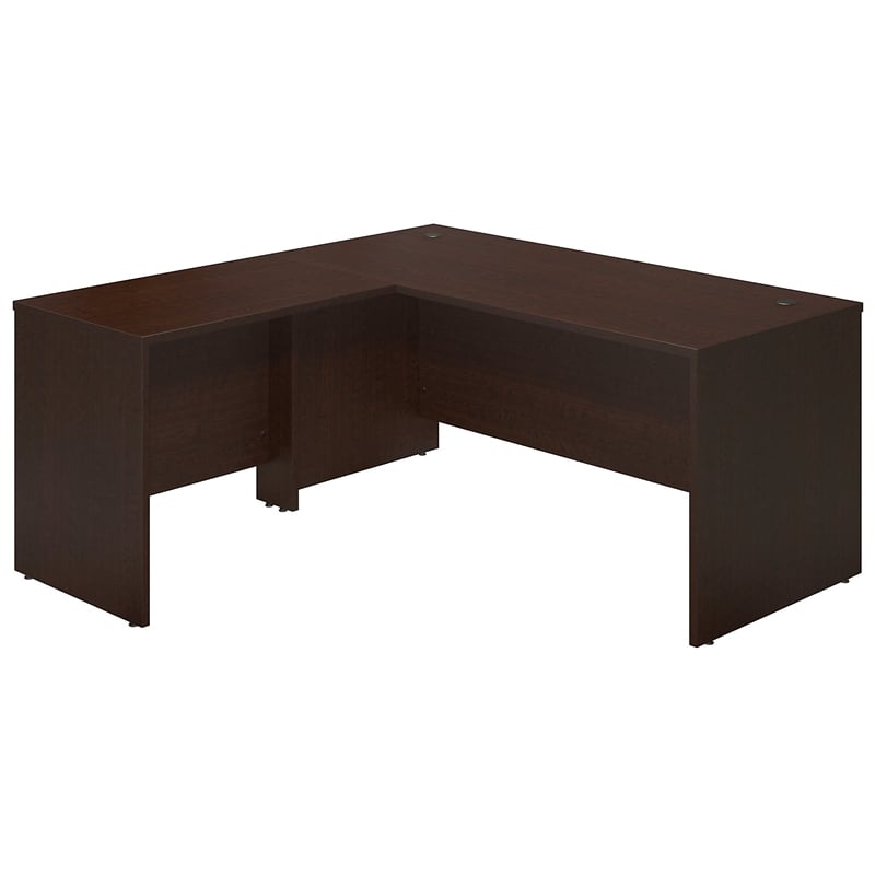 Bush Business Furniture Series C Elite 66W x 30D Desk Shell in Mocha Cherry