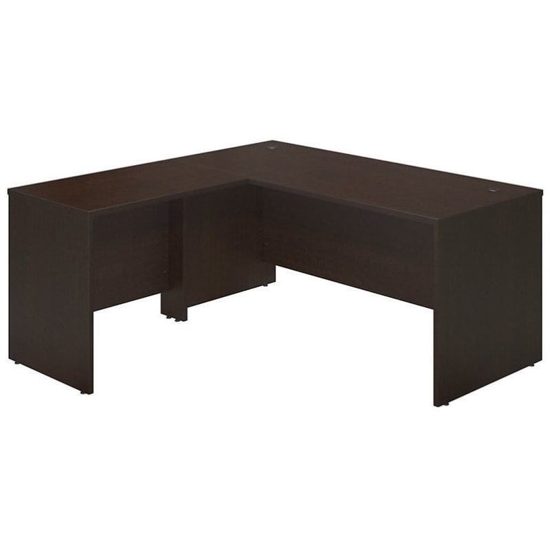 Bush Business Furniture Series C Elite 66W x 30D Desk Shell in Mocha Cherry