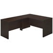 Series C Elite 60W Desk Shell with 48W Return in Mocha Cherry - Engineered Wood