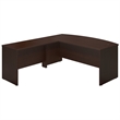 Bush Business Furniture Series C Elite 72W x 36D Bowfront Desk Shell in Mocha Cherry