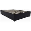 DHP Maven Faux Leather Upholstered Queen Platform Storage Bed in Black