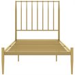 DHP Giulia Twin Metal Spindle Bed in Gold