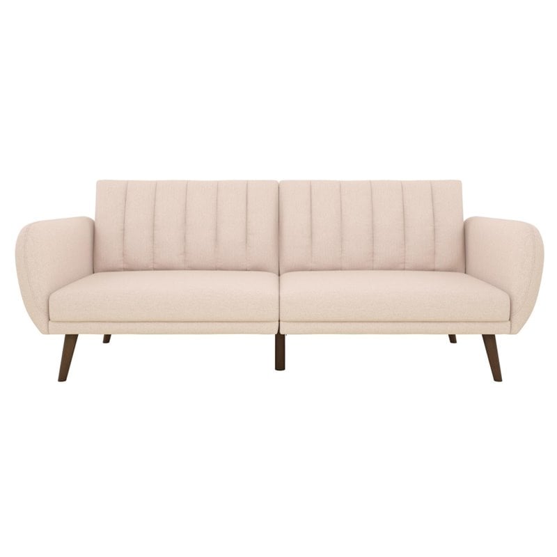 Novogratz Brittany Sleeper Sofa in Pink