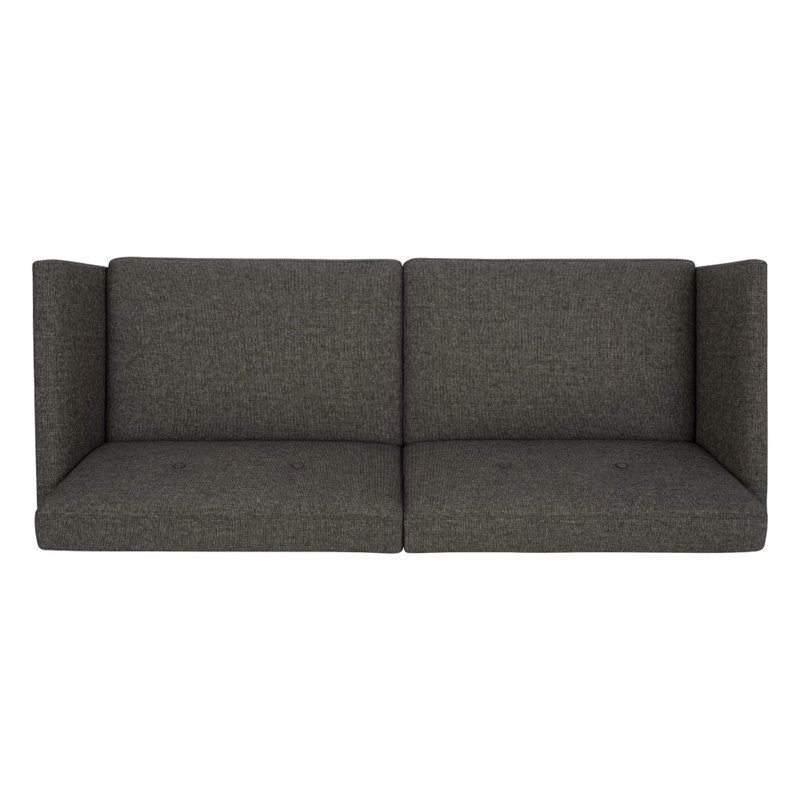 Novogratz Regal Sleeper Sofa in Gray