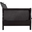 DHP Wood Futon Frame with Storage in Espresso