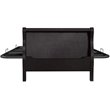 DHP Wood Futon Frame with Storage in Espresso