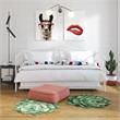 Novogratz Bushwick Metal Twin Daybed & Trundle in White