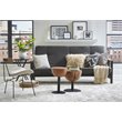 DHP Value 6 Inch Full Size Polyester Futon Mattress in Gray