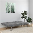 DHP Contempo Futon in Gray Charcoal