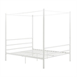 DHP Kora Queen Metal Canopy Bed in White
