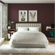 Novogratz Brittany Upholstered Full Bed with Storage Drawers