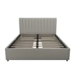 Novogratz Brittany Upholstered Full Bed with Storage Drawers