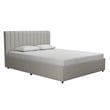 Novogratz Brittany Upholstered Full Bed with Storage Drawers