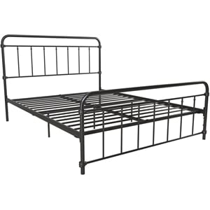 DHP Winston Metal Black Bed in Full