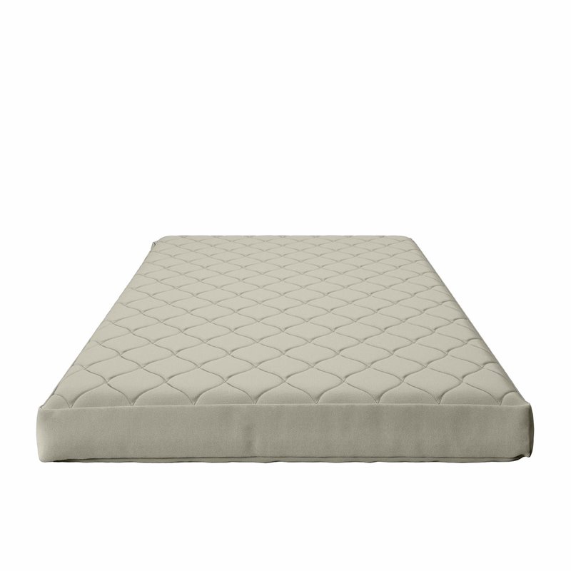 DHP Dana 6 Inch Quilted Twin Mattress with Removable Cover in Gray