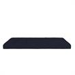 DHP Lexi 6 Inch Quilted Thermobonded High Density Futon Mattress Full Size Blue