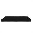 DHP Lexi 6 Inch Quilted Thermobonded High Density Futon Mattress Full in Black
