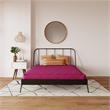 DHP Dana 6 Inch Quilted Full Mattress with Removable Cover in Pink