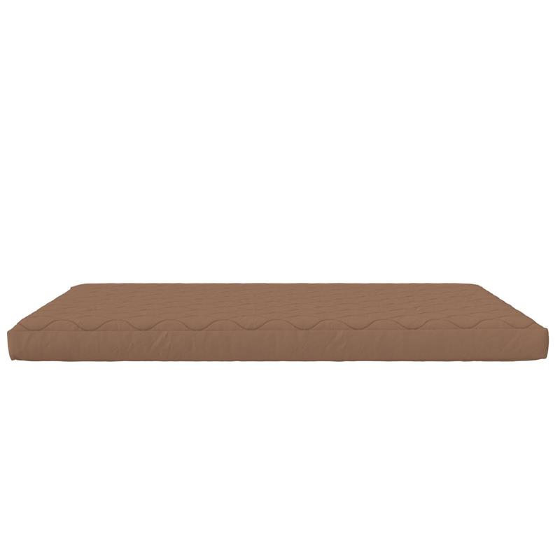 DHP Dana 6 Inch Quilted Full Mattress with Removable Cover in Tan