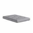 DHP Carson 6 Inch Thermobonded Futon Mattress Full Size in Herringbone Print