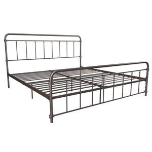 DHP Winston Metal Bronze Bed in King