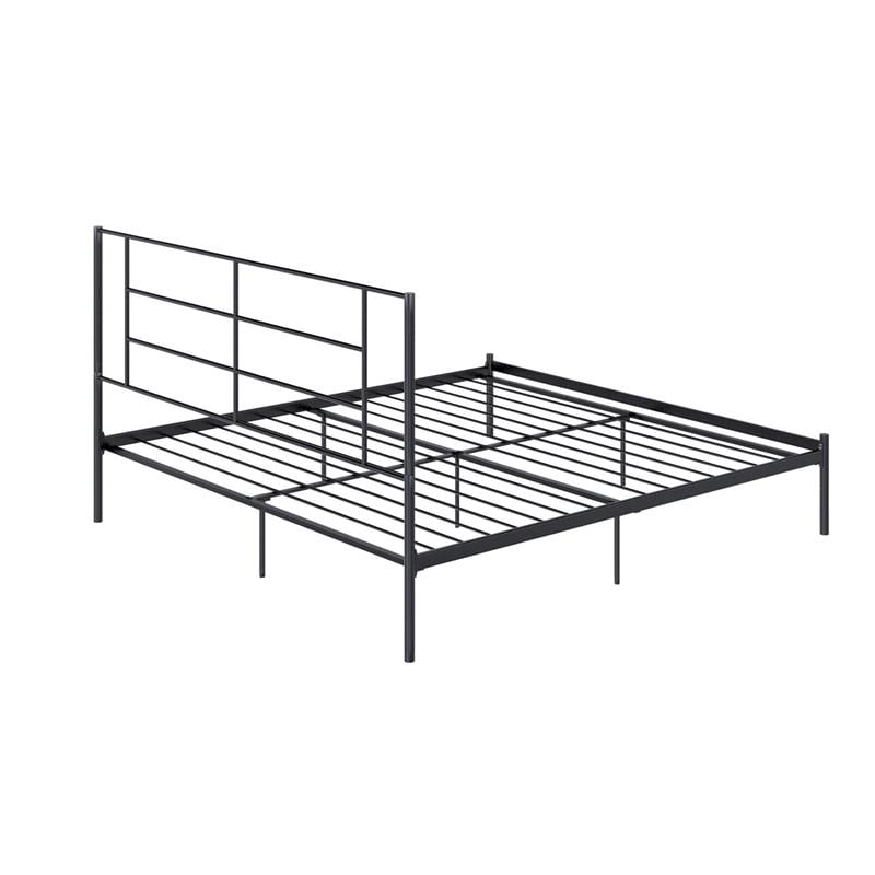 DHP Circus Metal Bed Black in King