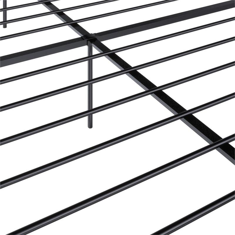 DHP Circus Metal Bed Black in King