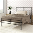 Mr. Kate MacKenzie Full Metal Platform Bed Frame w/3 Adjustable Heights - Black