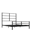 Mr. Kate MacKenzie Full Metal Platform Bed Frame w/3 Adjustable Heights - Black