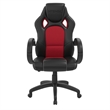 NTense Vortex Gaming Chair with Ergonomic High Back in Red Faux Leather