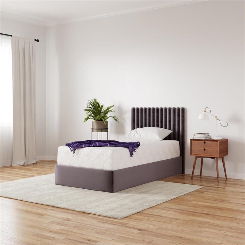 Signature Sleep Memoir 12 Inch Gel Memory Foam Twin Mattress in White