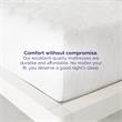 Signature Sleep Memoir 12 Inch Gel Memory Foam Twin Mattress in White