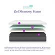 Signature Sleep Memoir 12 Inch Gel Memory Foam Twin Mattress in White