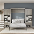 Signature Sleep Paramount Single Side Cabinet for Murphy Wall Beds in Gray Oak