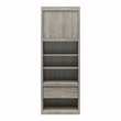 Signature Sleep Paramount Single Side Cabinet for Murphy Wall Beds in Gray Oak