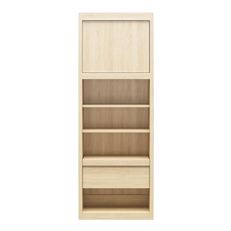 Signature Sleep Paramount Single Side Cabinet for Wall Beds in Light Oak