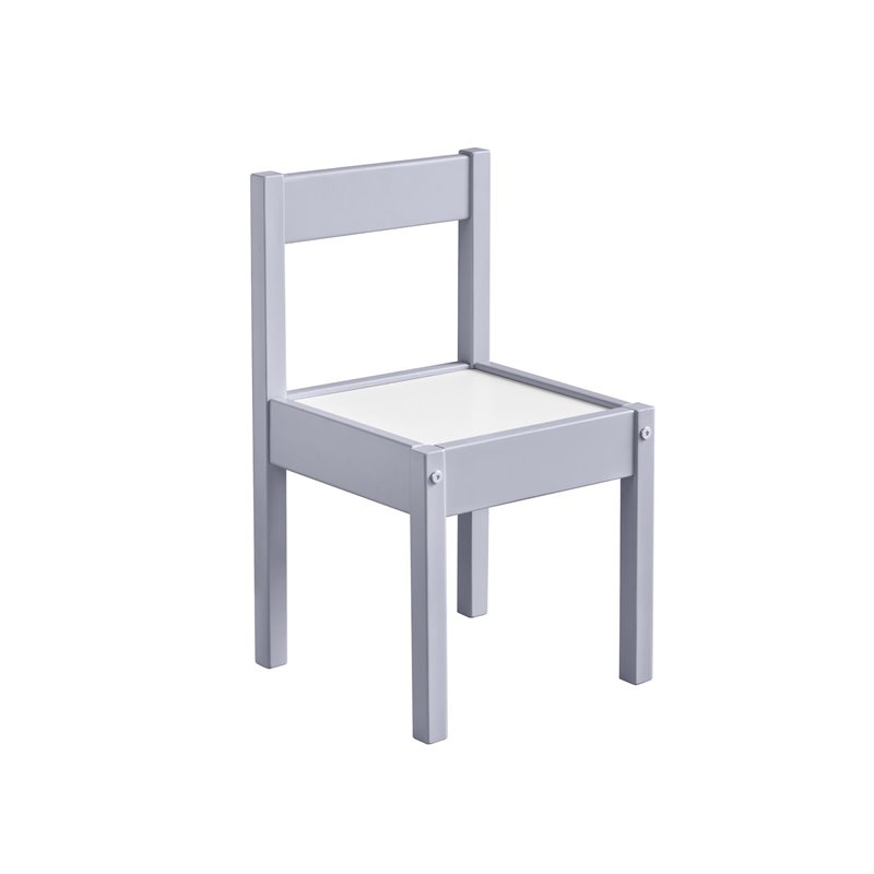 Baby Relax Hunter 3 Piece Table and Chair Set in Gray